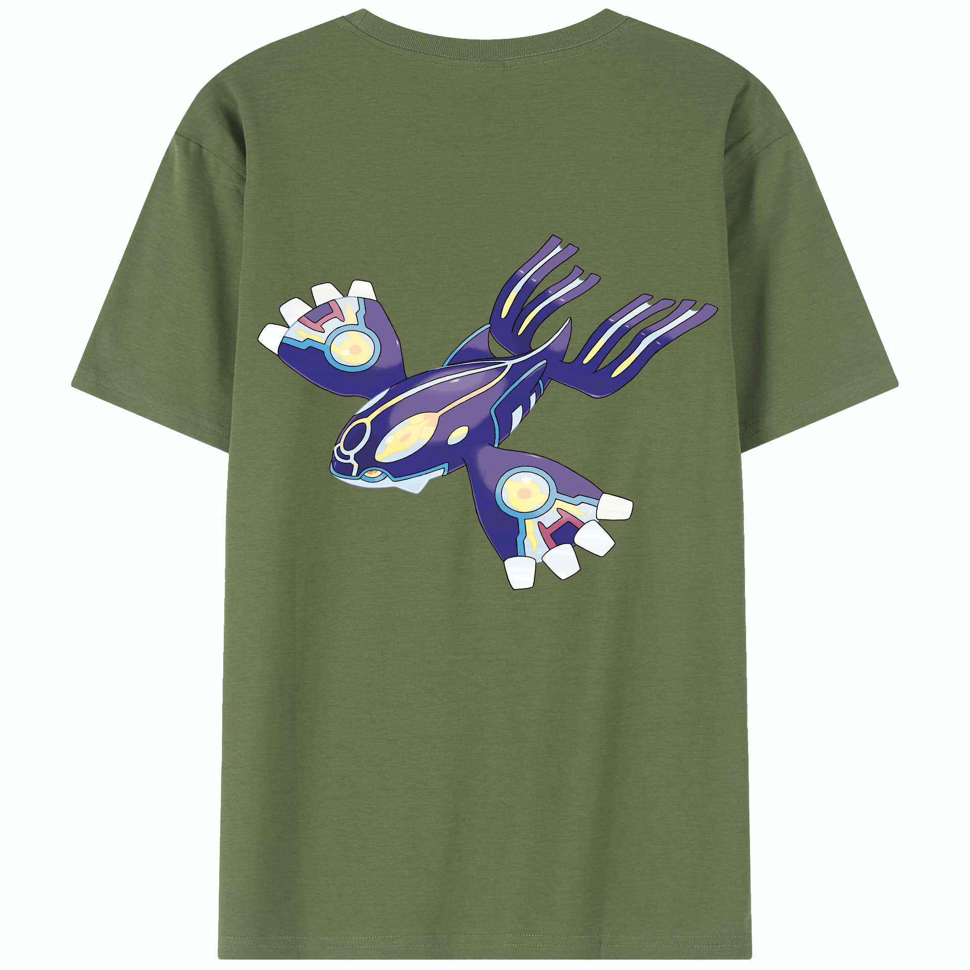（画像用） ポケットモンスター Pokémon 綿100％半袖Tシャツ（背面プリント）